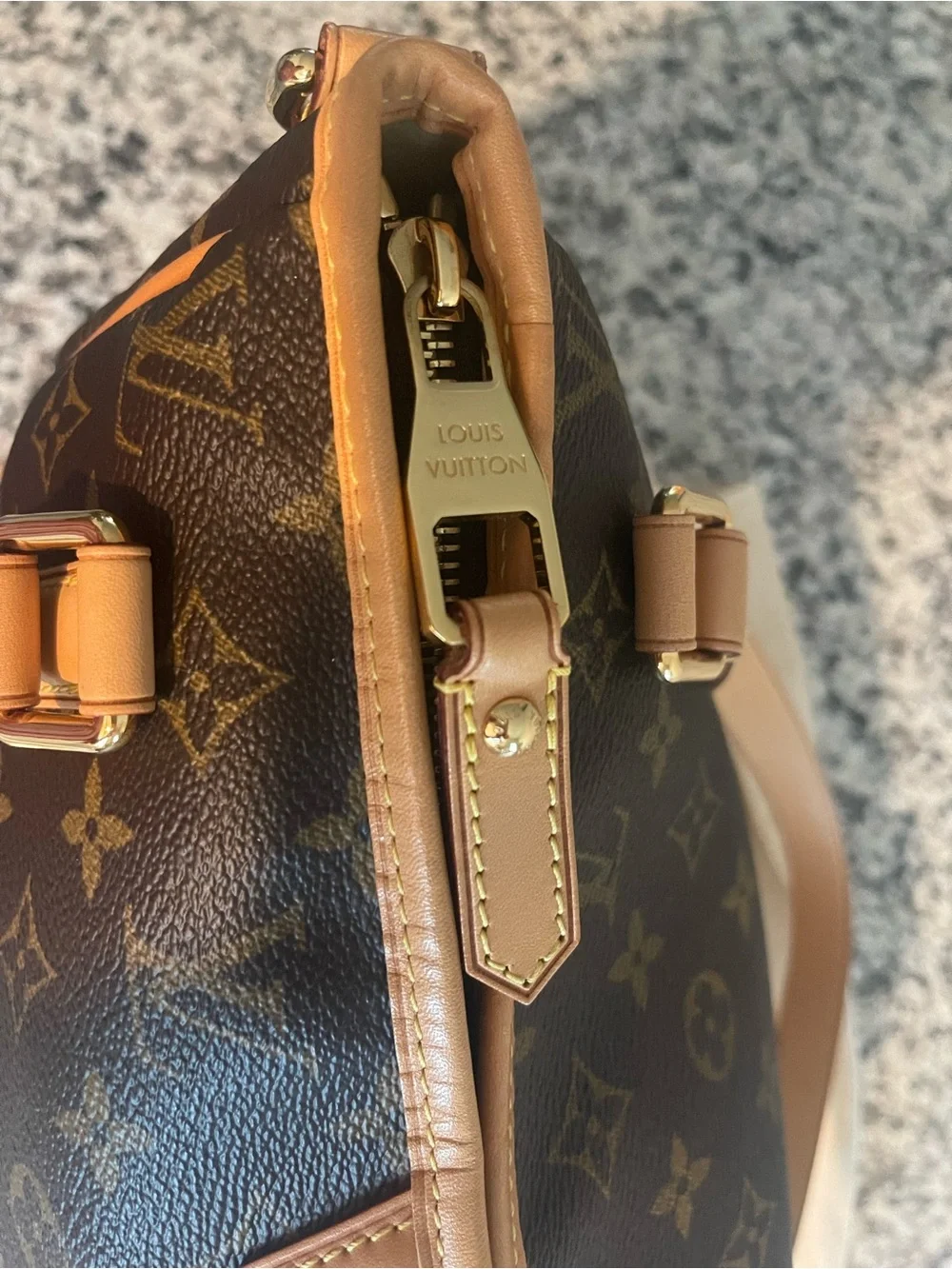 Louis Vuitton Estrella Monogram Canvas Tote with Vachetta Trim